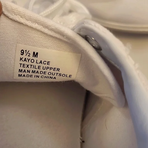 HURLEY MENS KAYO LACE CANVAS SNEAKERS - Picture 7 of 7